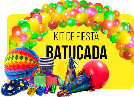 Kit de fiesta accesorios batucada